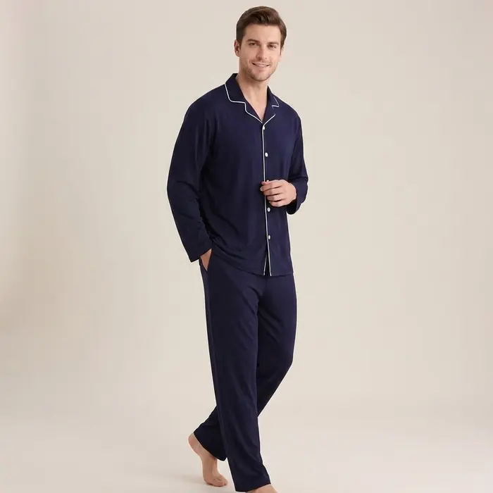 Men long sleeve pajama set